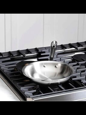 All-clad D3 Stainless 3-Ply Bonded Cookware, Fry Pan